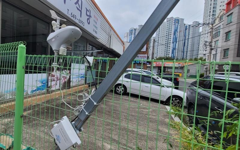 통영종합버스터미널 설치사진